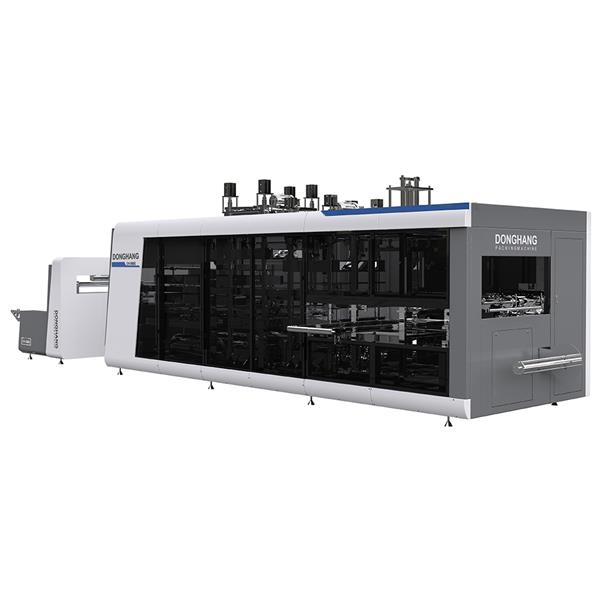 全自動(dòng)三四工位塑料熱成型機(jī)